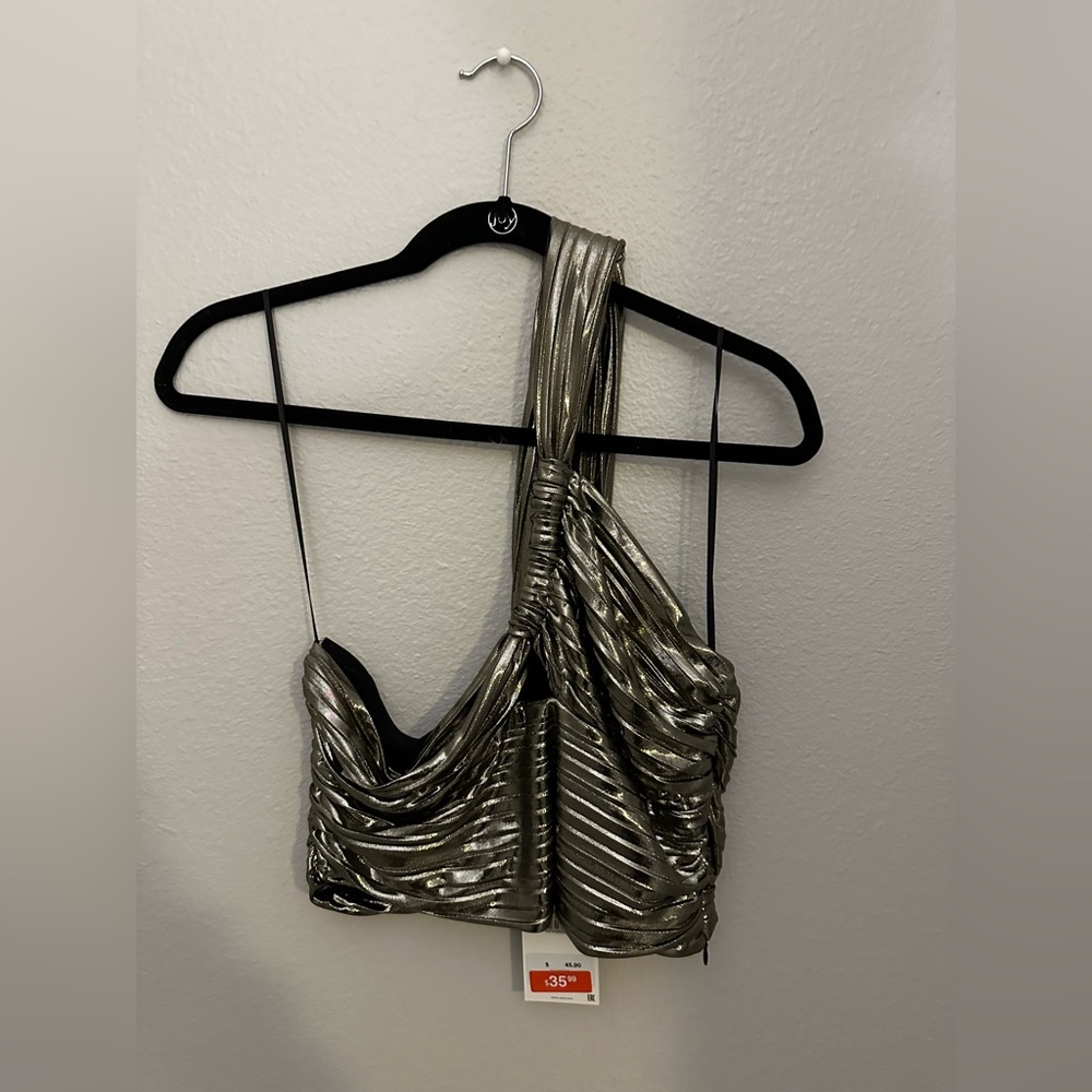 Zara Shine Crop Top
